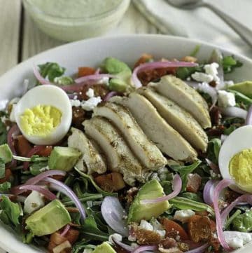 Panera Bread Green Goddess Cobb Salad is perfect for those who are following a low carb or keto diet.