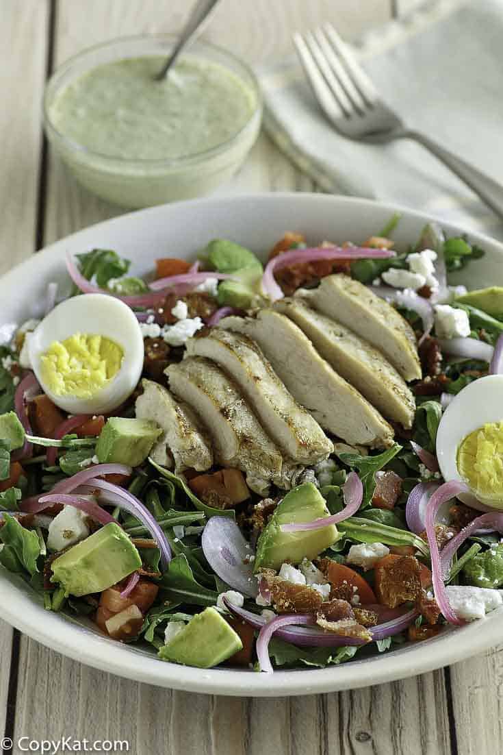 Copycat Panera Bread Green Goddess Cobb Salad Copykat Recipes