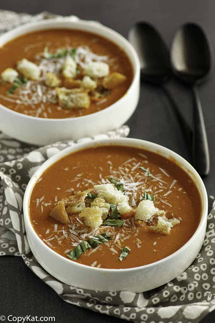 homemade creamy tomato soup