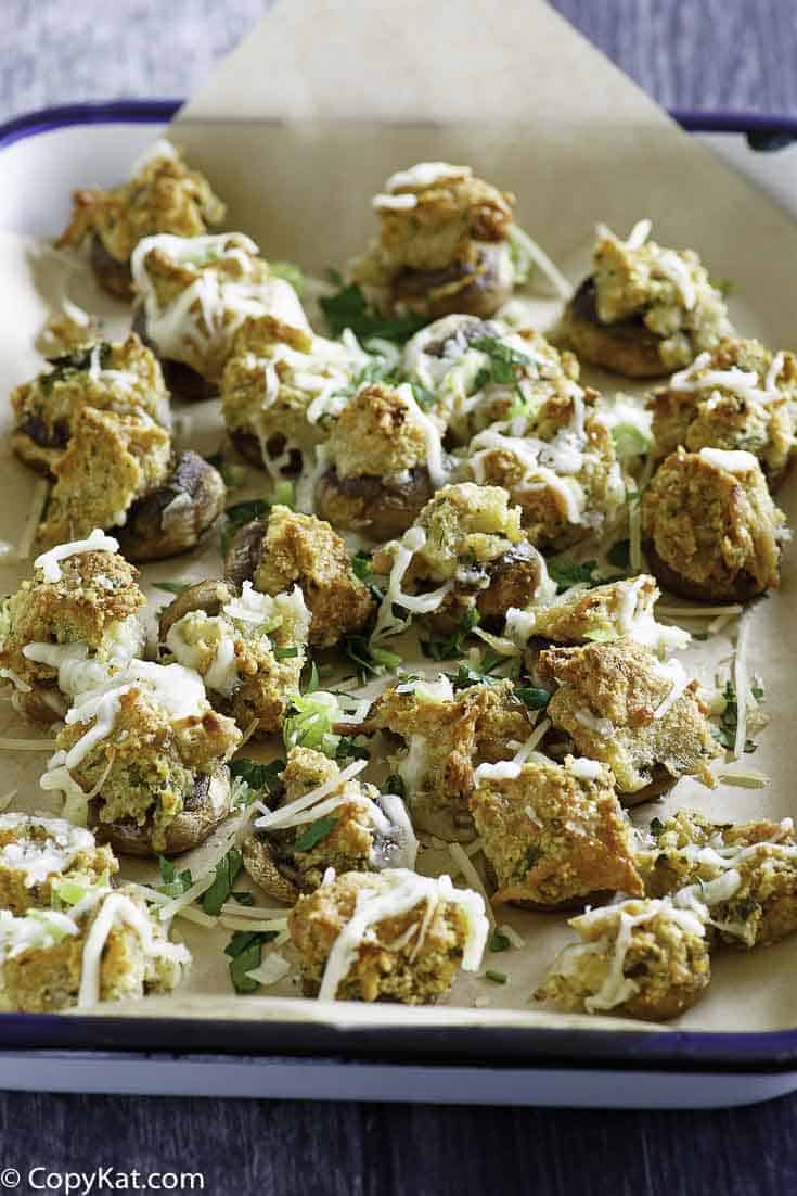 Olive Garden Stuffed Mushrooms