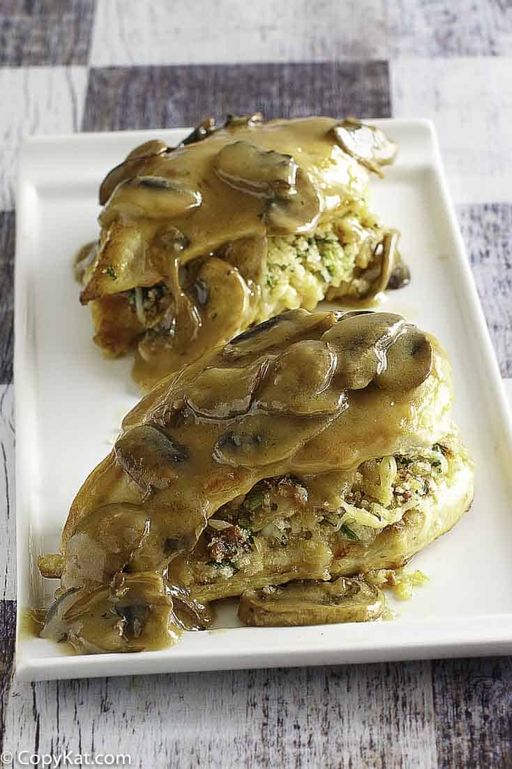 Olive Garden Stuffed Chicken Marsala | CopyKat Recipes
