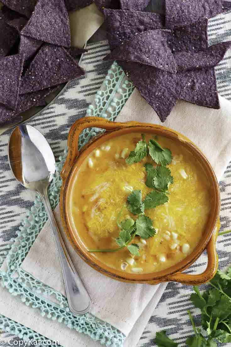 Copycat Lubys Chicken Green Chile Soup
