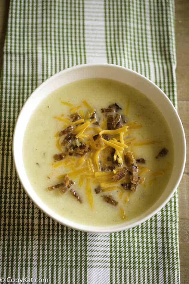 La madeleine’s country potato soup – hearty potato soup that is perfect for dinner.