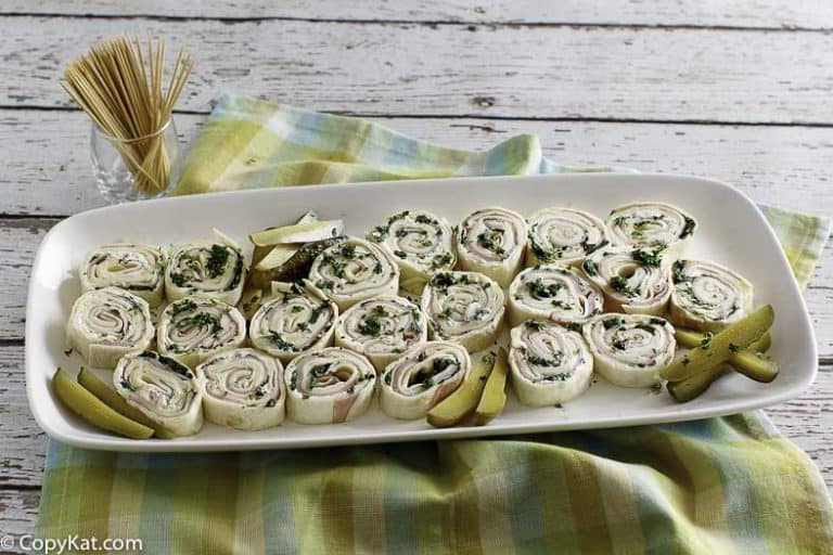 Easy Ham and Cheese Tortilla Pinwheels