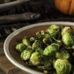 brussel sprouts that were roasted in the oven,