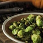 brussel sprouts made in the oven