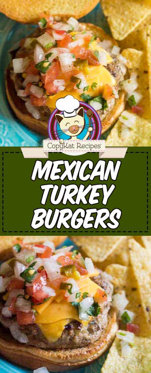 Mexican Style Turkey Burgers