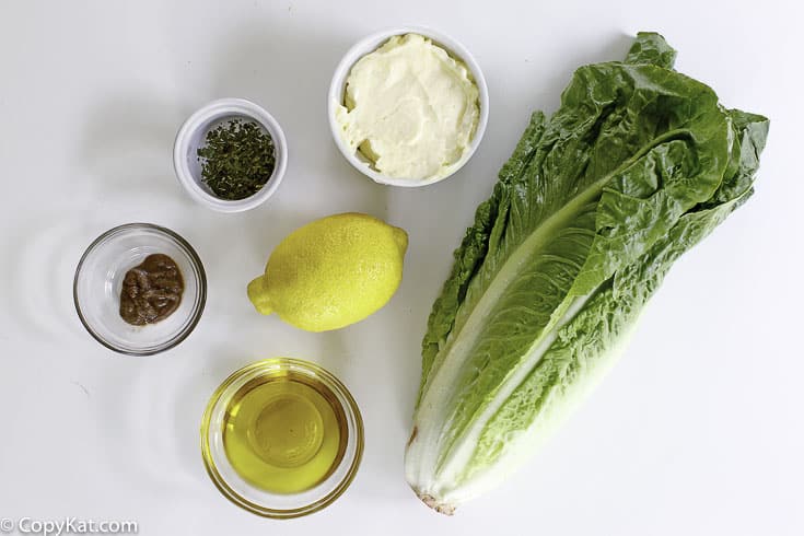 Outback Steakhouse Caesar Salad Dressing Ingredients