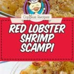 Copycat Red Lobster Shrimp Scampi