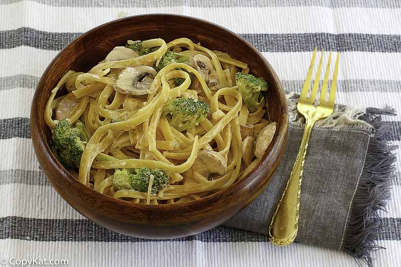 pasta with broccoli and mushrooms