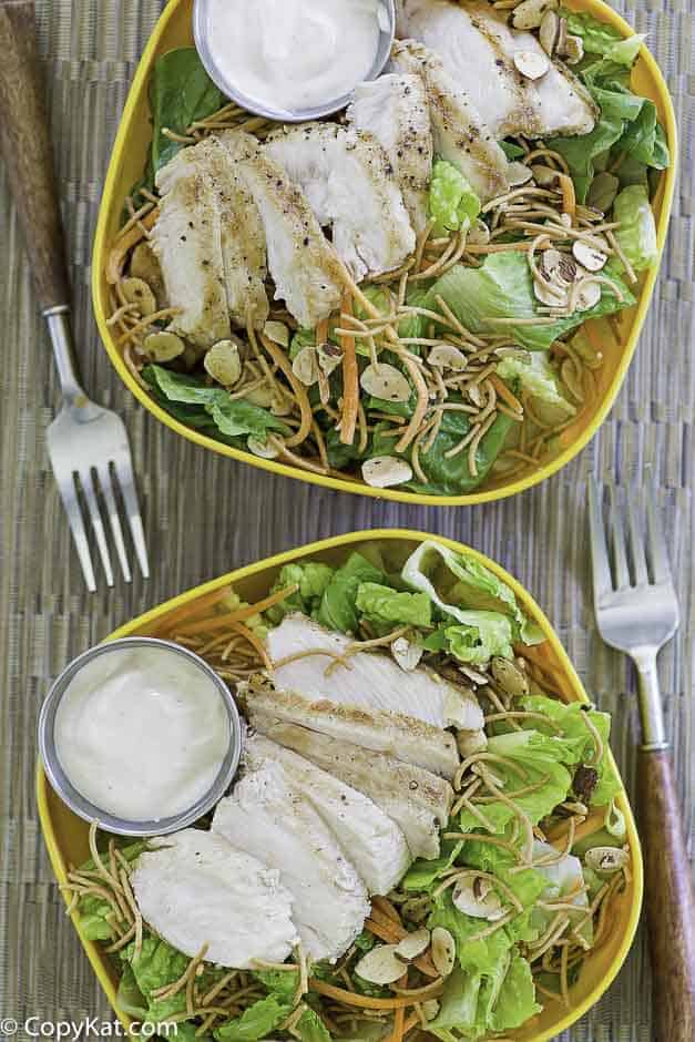 Applebee s Grilled Chicken Oriental Salad