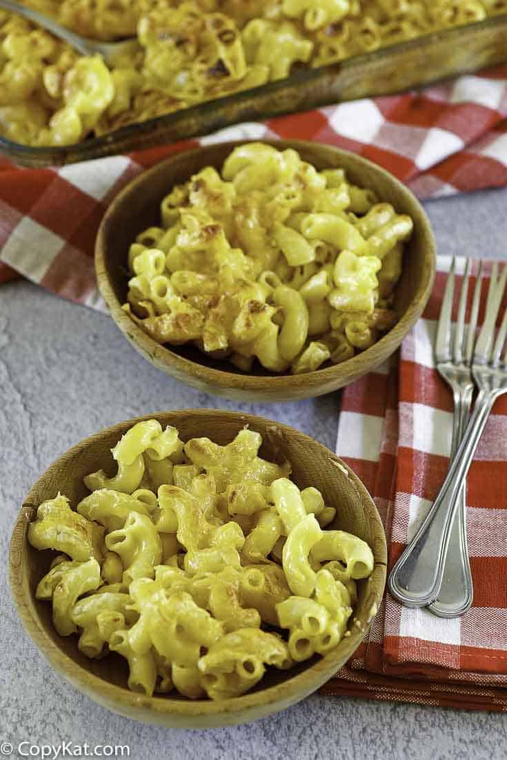 baked macaroni and cheese that tastes like chick fil a