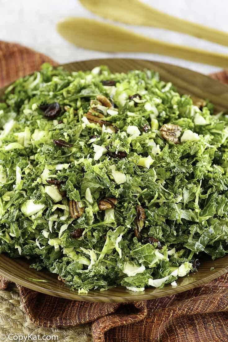Kale and Brussel Sprout Salad (Cracker Barrel) - CopyKat Recipes