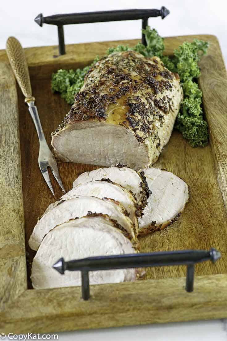 Delicious Easy To Make Roasted Pork Loin With Garlic And Rosemary