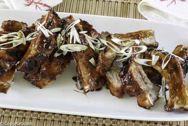 chinese pork spare ribs cooked in the oven