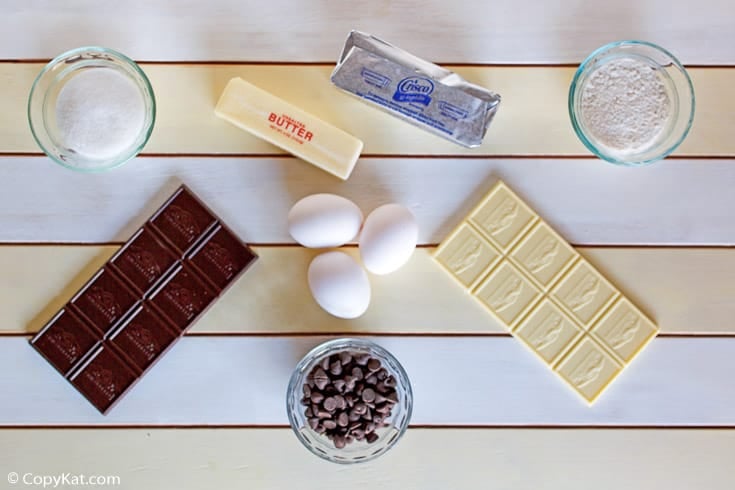 triple chocolate meltdown ingredients