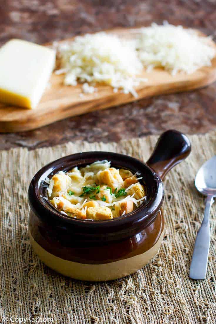 french onion soup crock