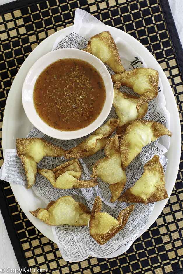 How To Make Cream Cheese Wontons Copykat