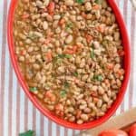 Homemade charro beans (Pappasitos Frijoles a la Charro)