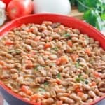 homemade Pappasitos Frijoles a la Charra (charro beans)