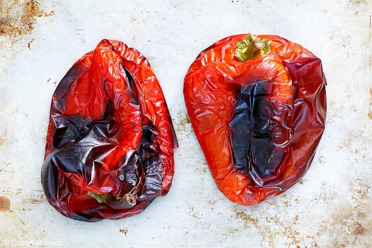 roasted red bell peppers