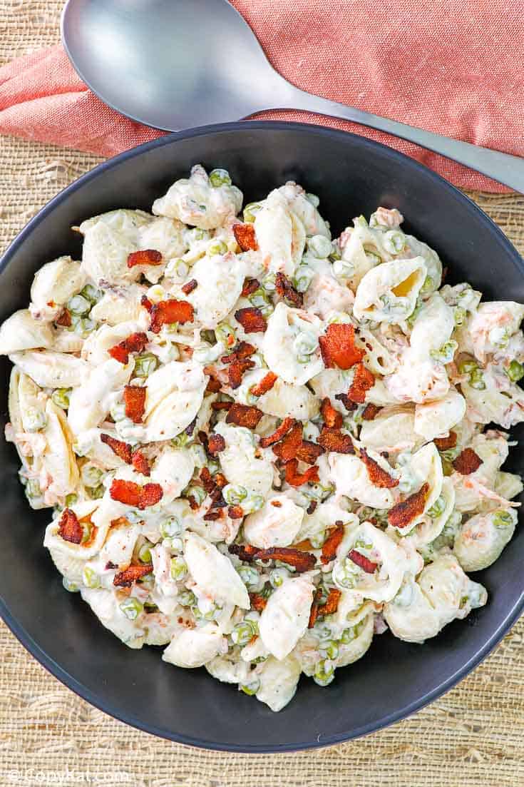 Suddenly Salad Ranch & Bacon Pasta Salad - CopyKat Recipes