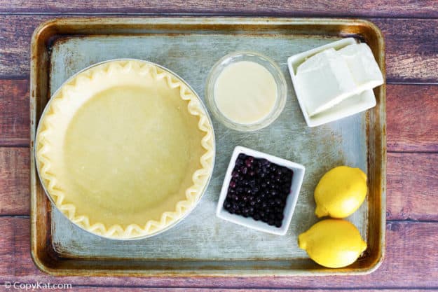 blueberry cream cheese pie ingredients