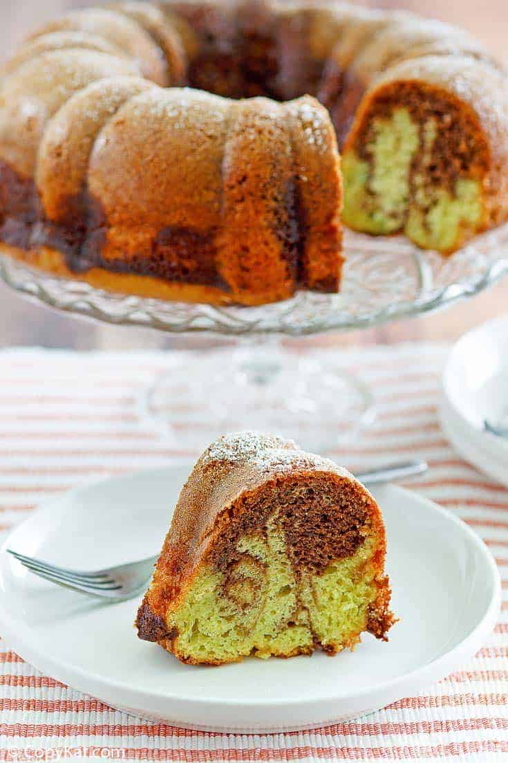 Chocolate Marbled Bundt Cake – Home Front Cooking