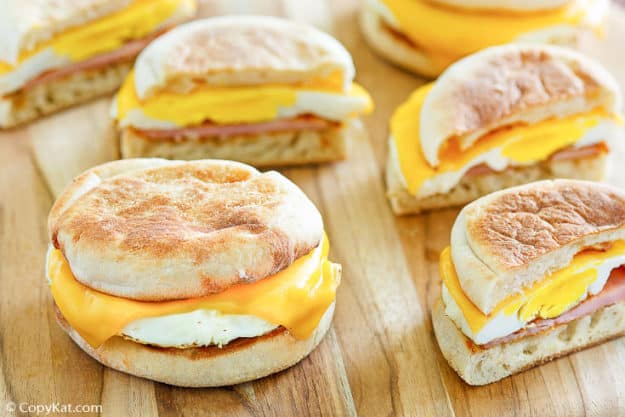 homemade McDonald's Egg McMuffins