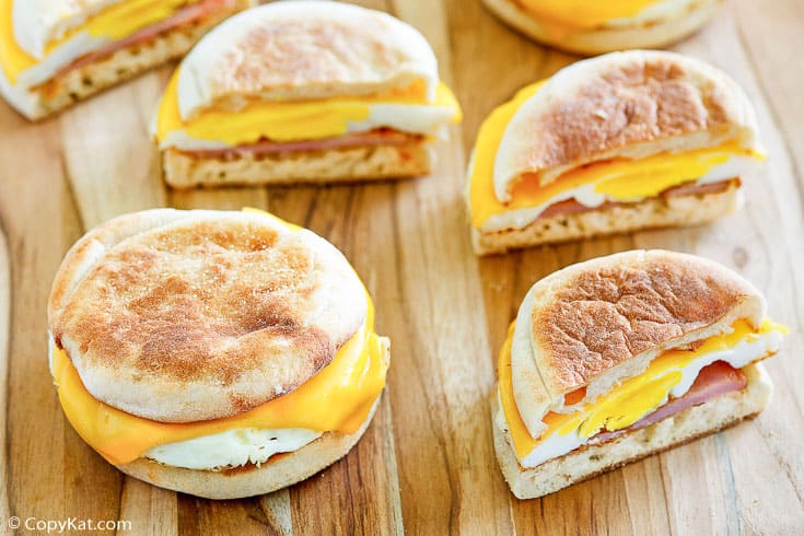 homemade egg mcmuffins