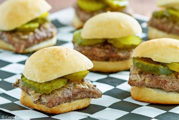 Copycat White Castle Sliders Recipe