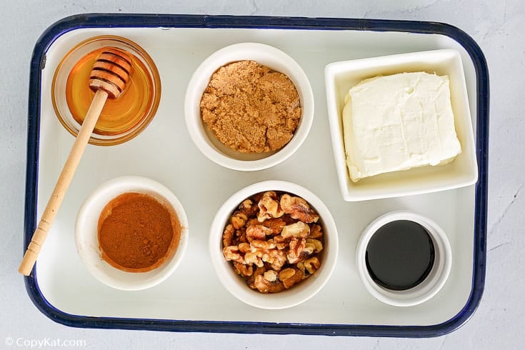 Panera honey walnut cream cheese ingredients