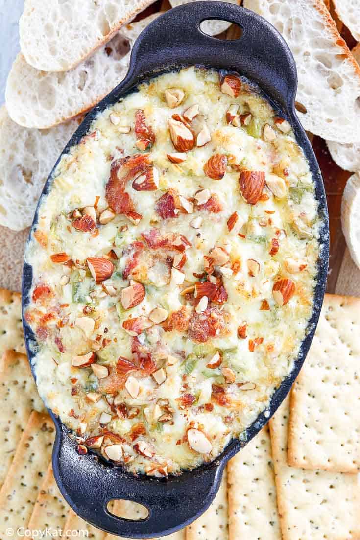 Hot Bacon Swiss Dip - CopyKat Recipes