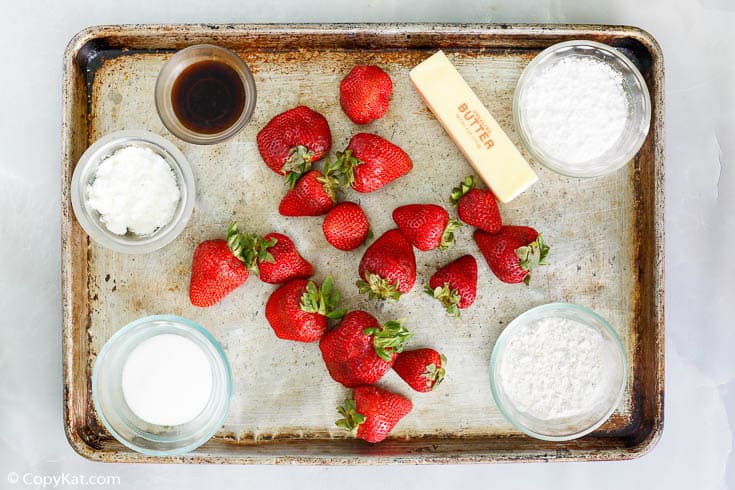 Big Boy strawberry pie ingredients