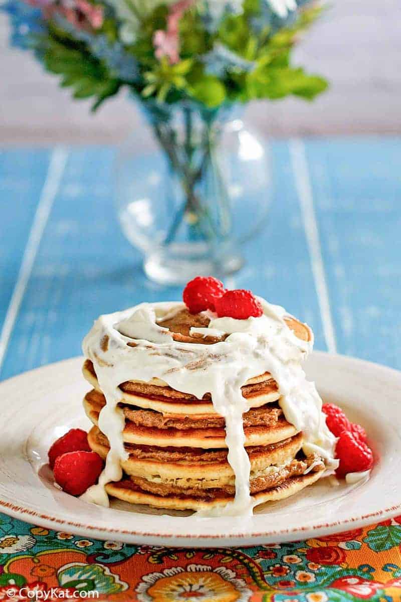 Copycat IHOP Cinn-a-Stack Pancakes