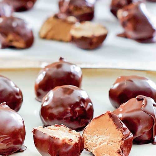 Chocolate Peanut Butter Balls Copykat Recipes