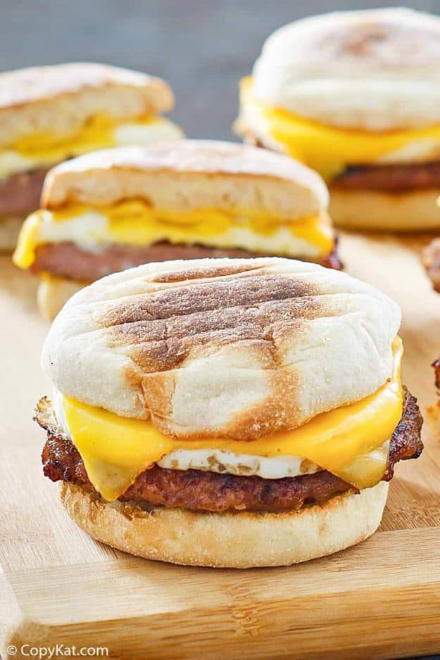 McDonald's Sausage Egg McMuffin - CopyKat Recipes