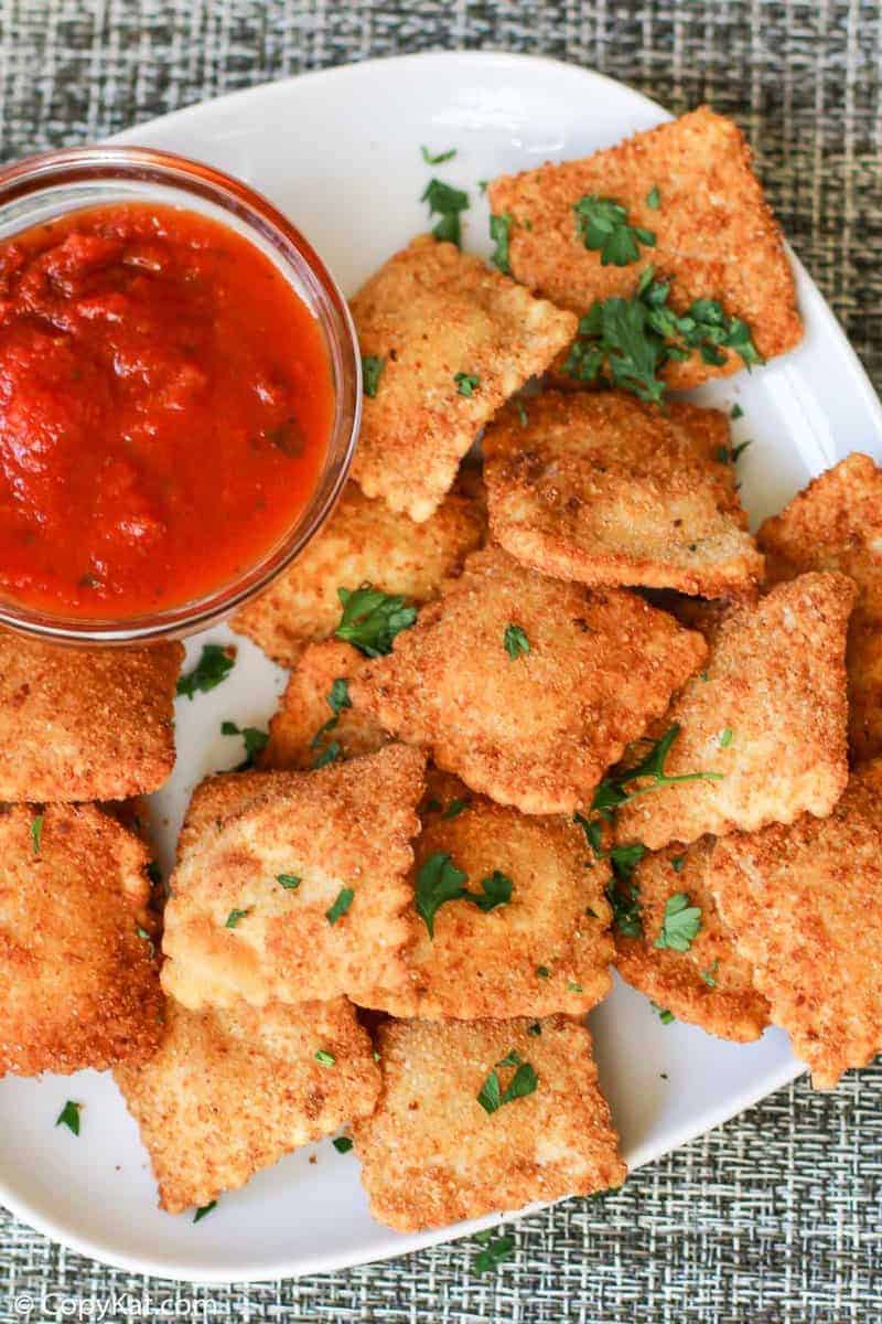 Toasted Ravioli, Lunch & Dinner Menu