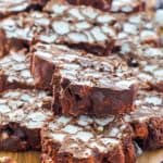 homemade rocky road candy