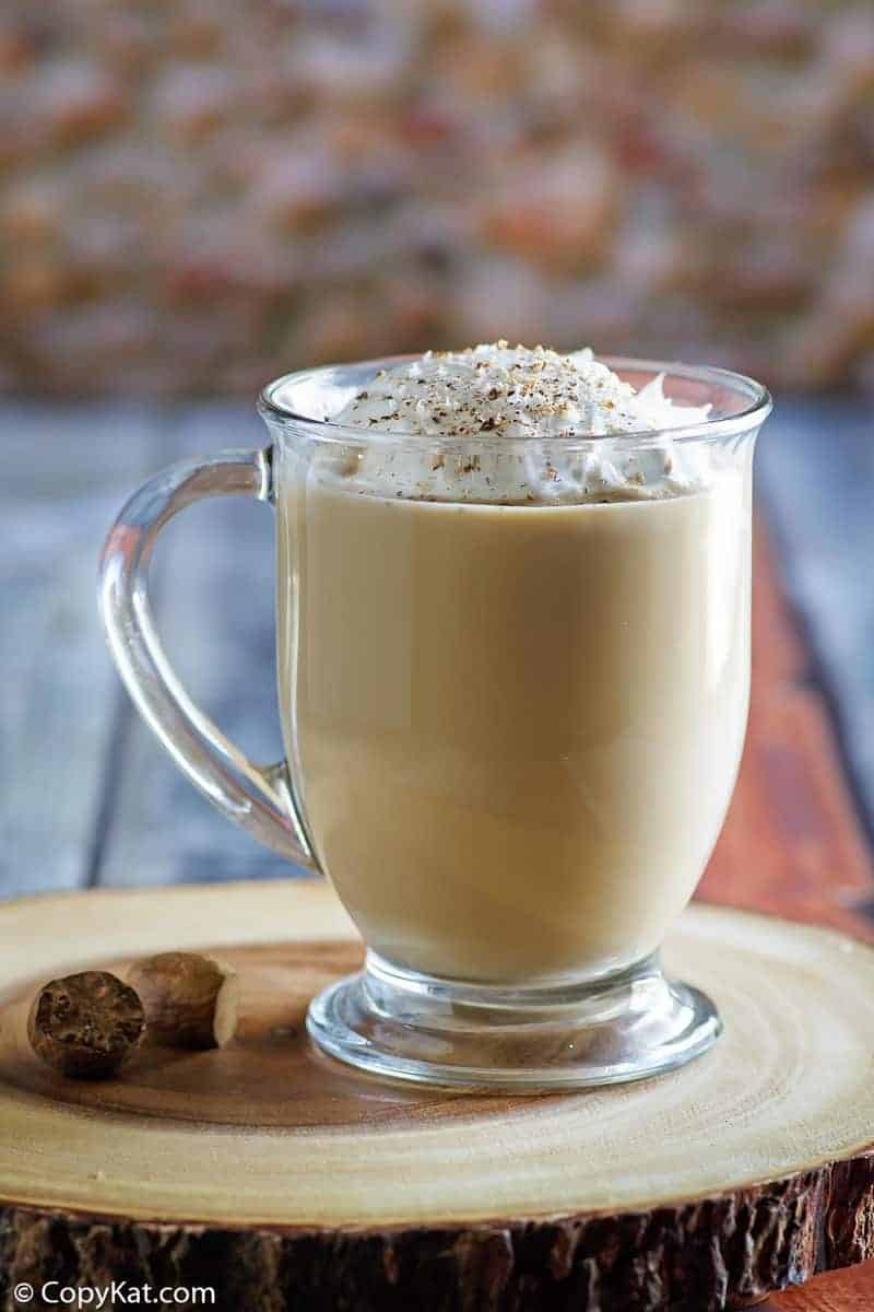 Starbucks Eggnog Latte