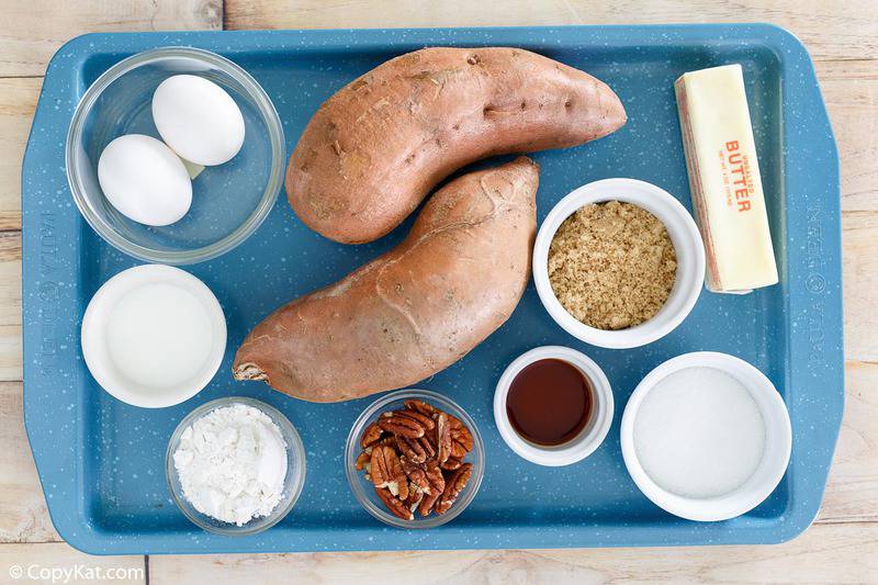 sweet potato casserole with pecan topping ingredients