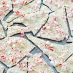 pieces of homemade Williams Sonoma Peppermint Bark