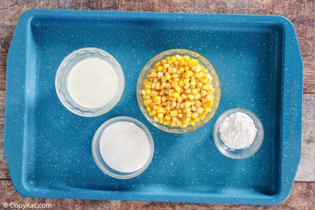 Brookville Hotel Creamed Corn ingredients