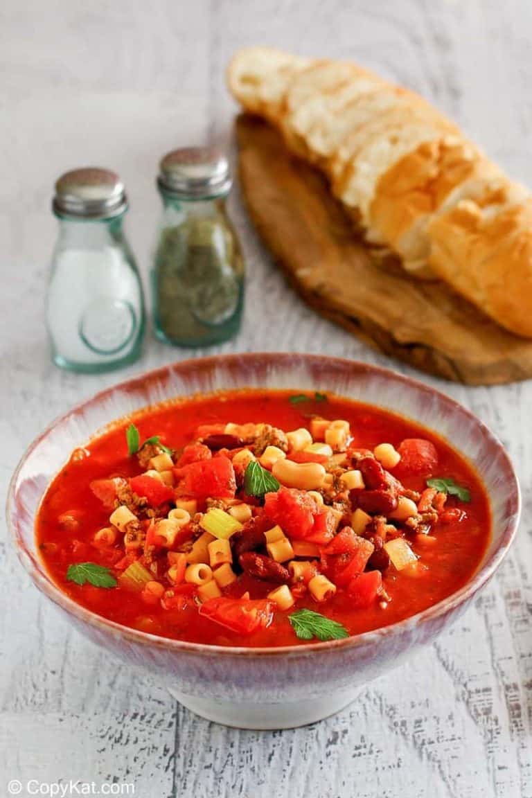 Olive Garden Pasta e Fagioli Soup - CopyKat Recipes