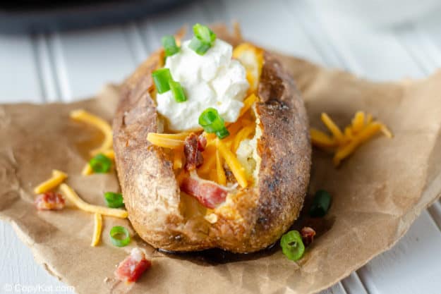 Air Fryer Baked Potatoes - CopyKat Recipes