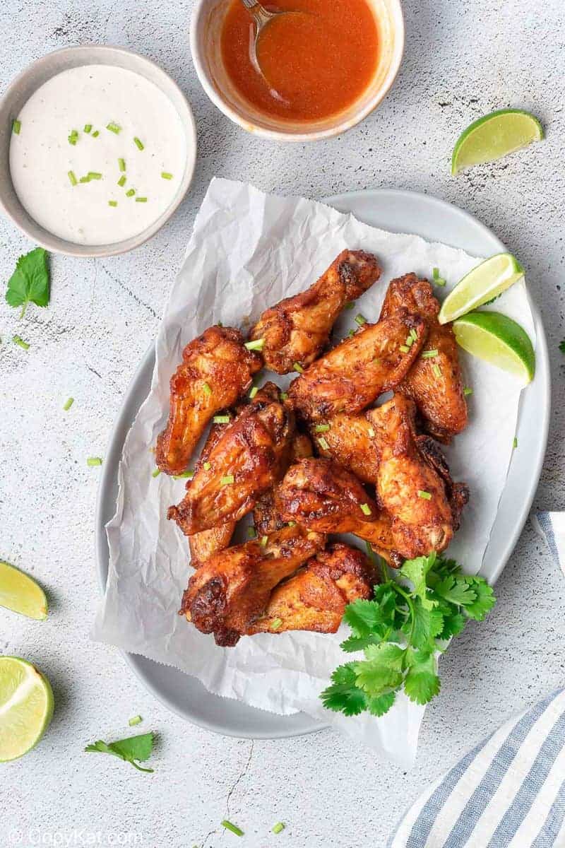 Air Fryer Sweet and Spicy Wings