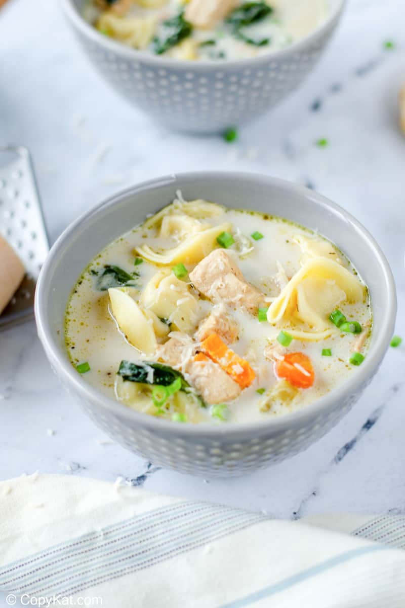 Instant Pot Chicken Tortellini Soup - CopyKat Recipes