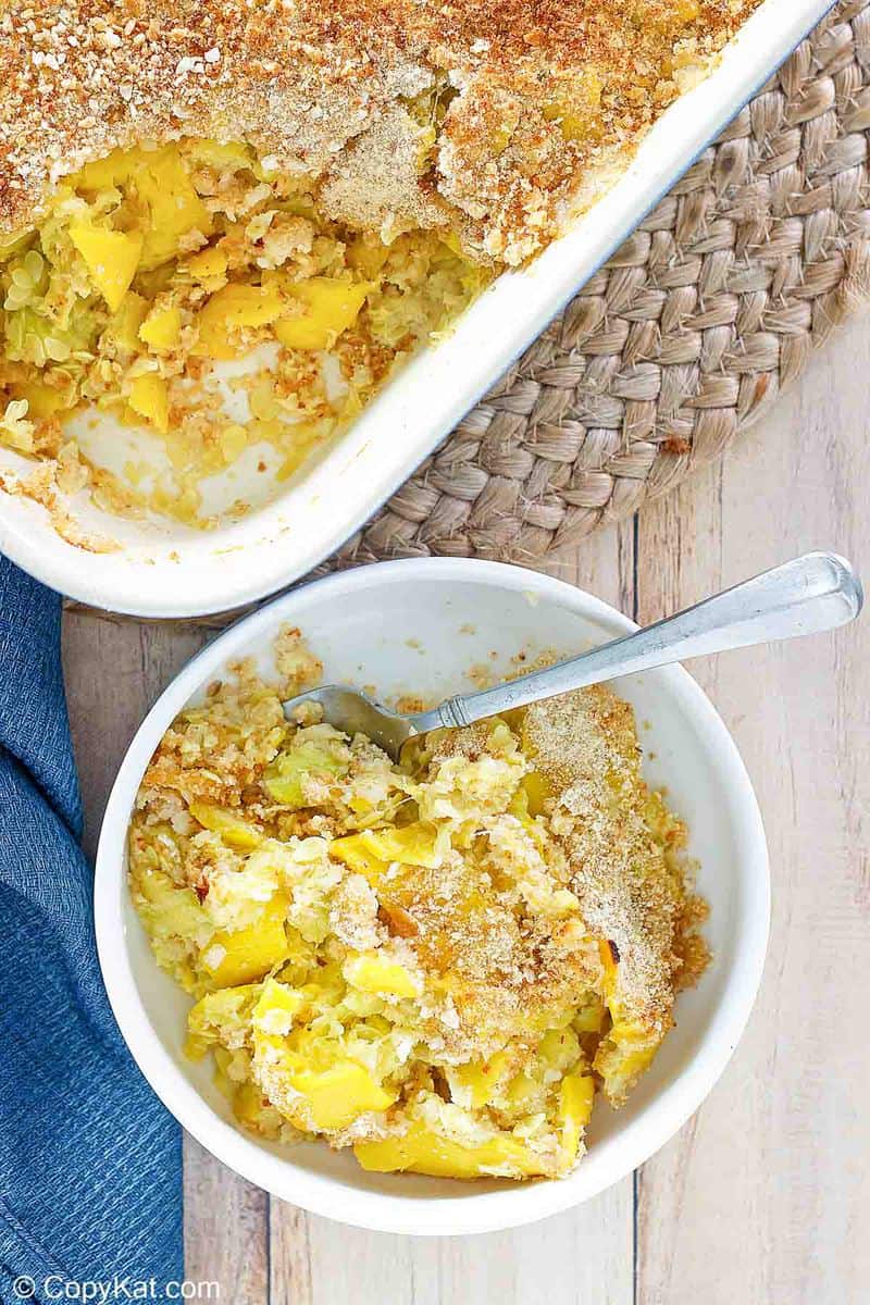 Yellow Squash Casserole from the Black Eyed Pea Restaurant