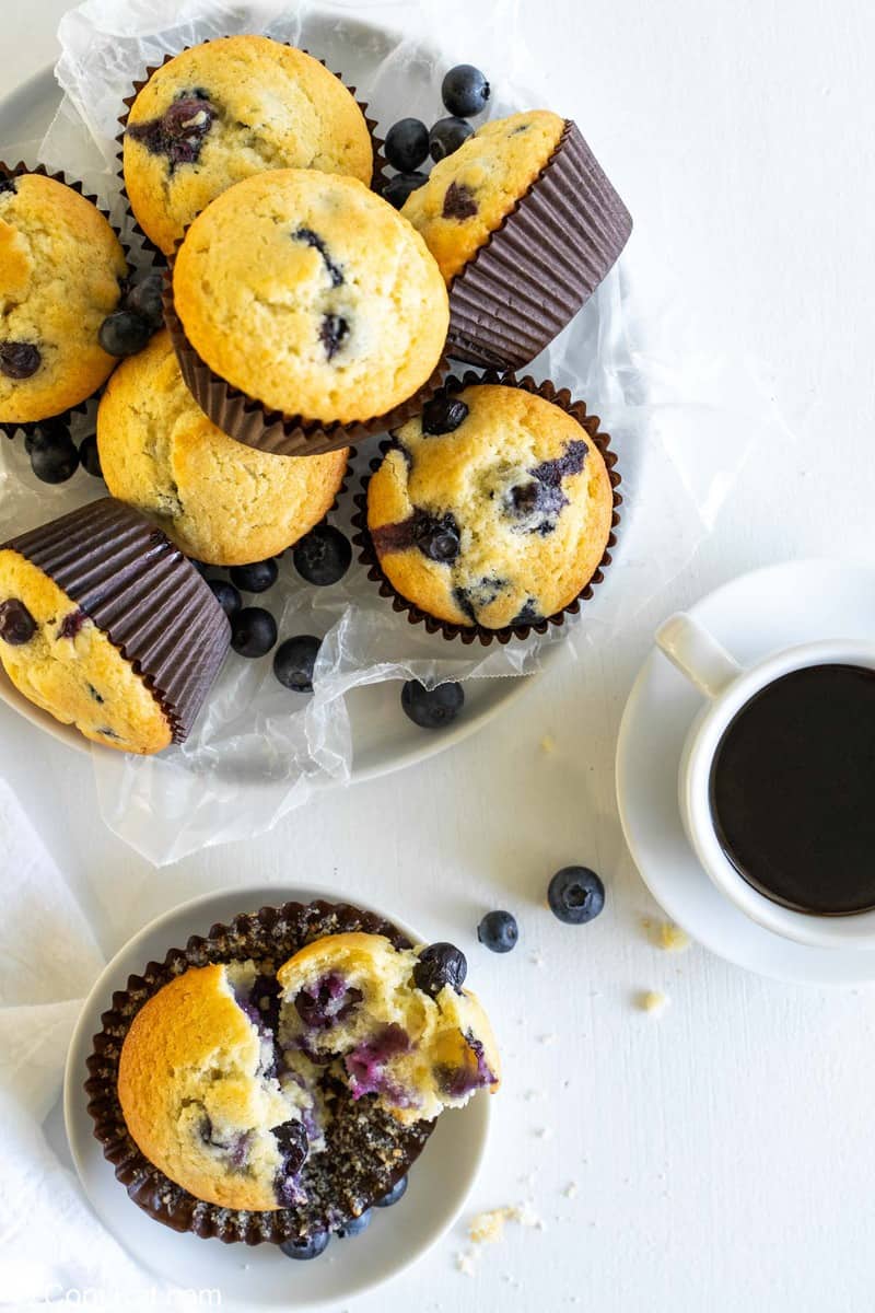 Magnolia Bakery Blueberry Muffins - CopyKat Recipes