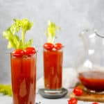 bloody mary cocktails made with homemade bloody mary mix